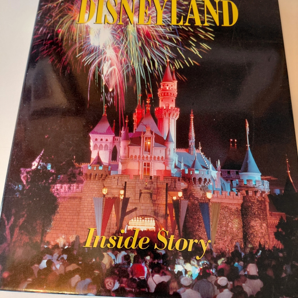 Disneyland: Inside Story HB Randy Bright 1987 VTG